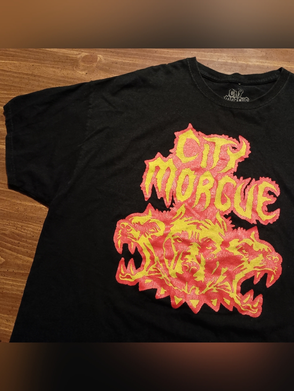 CITY MORGUE CONCERT T-SHIRT - XXL // Metal Band Live Tour Death Rock Tee Shirt